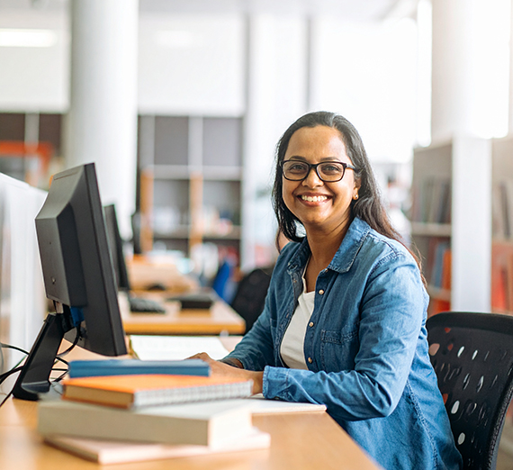 Ilustración de caminos con círculos de colores en puntos a lo largo de los caminos.